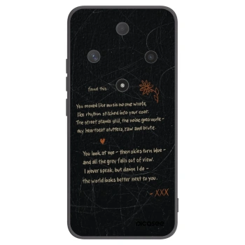 Picasee fekete szilikon tok az alábbi mobiltelefonokra Honor Magic6 Lite 5G - POET