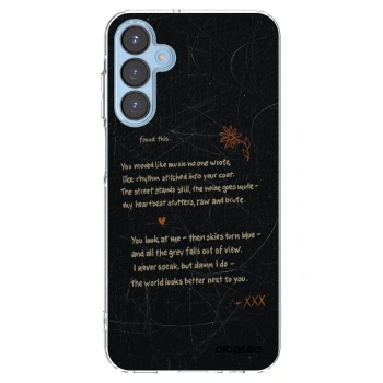 Picasee átlátszó szilikon tok az alábbi mobiltelefonokra Samsung Galaxy A15 A156B 5G - POET