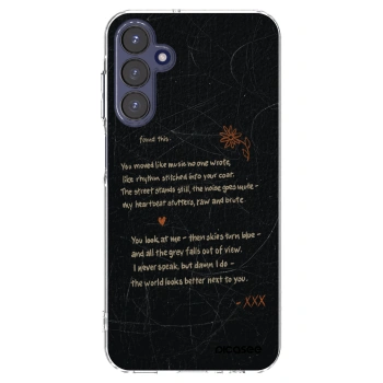 Picasee átlátszó szilikon tok az alábbi mobiltelefonokra Samsung Galaxy A15 A155F 4G - POET