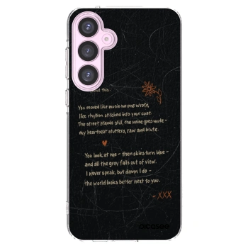Picasee átlátszó szilikon tok az alábbi mobiltelefonokra Samsung Galaxy A55 5G A556B - POET