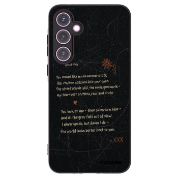 Picasee fekete szilikon tok az alábbi mobiltelefonokra Samsung Galaxy A35 5G A356B - POET