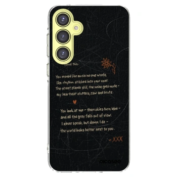 Picasee átlátszó szilikon tok az alábbi mobiltelefonokra Samsung Galaxy A35 5G A356B - POET