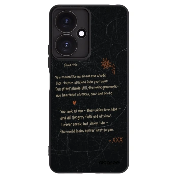 Picasee fekete szilikon tok az alábbi mobiltelefonokra Xiaomi Redmi 13C 5G - POET