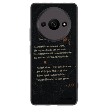 Picasee fekete szilikon tok az alábbi mobiltelefonokra Xiaomi Redmi A3 - POET