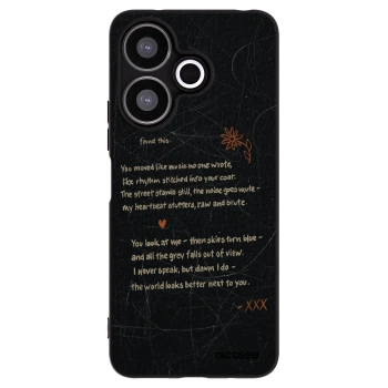 Picasee fekete szilikon tok az alábbi mobiltelefonokra Xiaomi Redmi 13 4G - POET