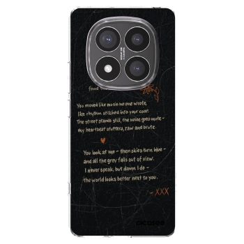 Picasee átlátszó szilikon tok az alábbi mobiltelefonokra Xiaomi Redmi Note 14 Pro+ 5G - POET