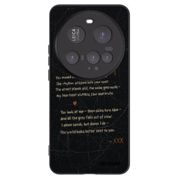 Picasee fekete szilikon tok az alábbi mobiltelefonokra Xiaomi 15 Ultra - POET