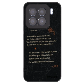 Picasee fekete szilikon tok az alábbi mobiltelefonokra Xiaomi 15 - POET