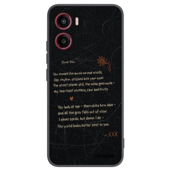 Picasee fekete szilikon tok az alábbi mobiltelefonokra Motorola Moto G05 - POET