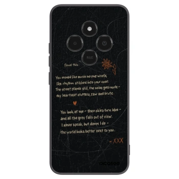 Picasee fekete szilikon tok az alábbi mobiltelefonokra Xiaomi Poco C75 - POET