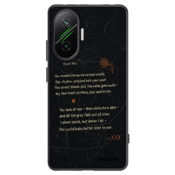 Picasee fekete szilikon tok az alábbi mobiltelefonokra Xiaomi Poco F7 5G - POET