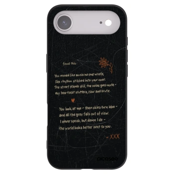 Picasee fekete szilikon tok az alábbi mobiltelefonokra Apple iPhone Air - POET
