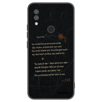 Picasee fekete szilikon tok az alábbi mobiltelefonokra Xiaomi Redmi 7 - POET