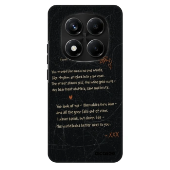 Szilikon tok erre a típusra Xiaomi Redmi Note 14 Pro+ 5G - POET