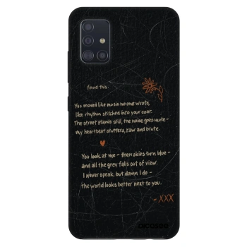 Szilikon tok erre a típusra Samsung Galaxy A51 A515F - POET