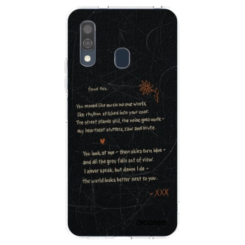 Picasee átlátszó szilikon tok az alábbi mobiltelefonokra Samsung Galaxy A40 A405F - POET