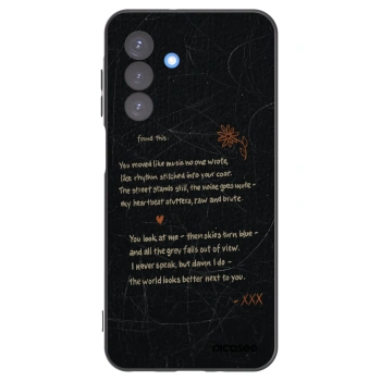 Picasee fekete szilikon tok az alábbi mobiltelefonokra Samsung Galaxy A17 5G - POET