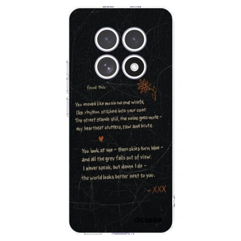 Picasee átlátszó szilikon tok az alábbi mobiltelefonokra Xiaomi Redmi Note 15 - POET