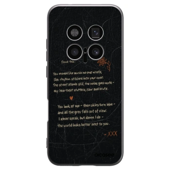Picasee fekete szilikon tok az alábbi mobiltelefonokra Honor Magic8 Pro 5G - POET