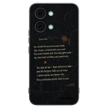 Picasee fekete szilikon tok az alábbi mobiltelefonokra Xiaomi Poco X8 Pro Max - POET