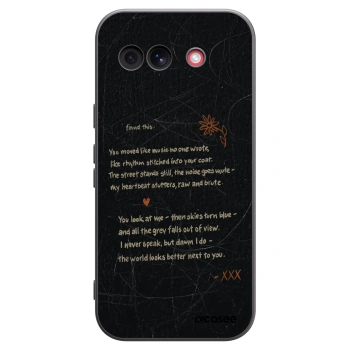 Picasee fekete szilikon tok az alábbi mobiltelefonokra Google Pixel 10a - POET