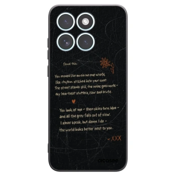 Picasee fekete szilikon tok az alábbi mobiltelefonokra Motorola Edge 70 Fusion - POET
