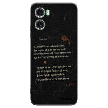 Picasee fekete szilikon tok az alábbi mobiltelefonokra Motorola Moto G06 - POET
