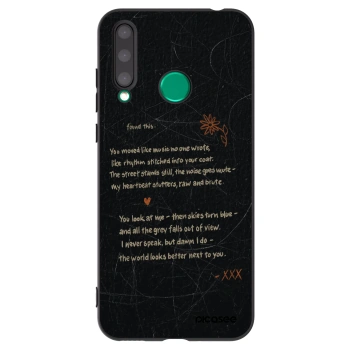 Picasee fekete szilikon tok az alábbi mobiltelefonokra Honor 20 Lite - POET