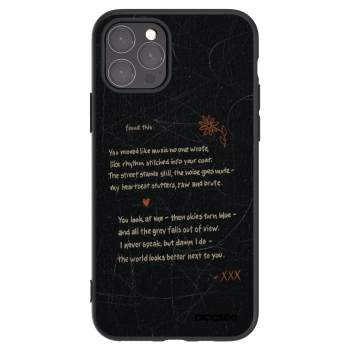 Picasee fekete szilikon tok az alábbi mobiltelefonokra Apple iPhone 11 Pro - POET