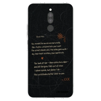 Picasee átlátszó szilikon tok az alábbi mobiltelefonokra Xiaomi Redmi 8 - POET