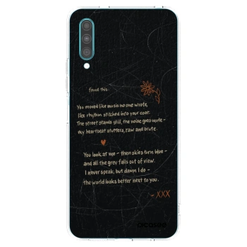 Picasee átlátszó szilikon tok az alábbi mobiltelefonokra Samsung Galaxy A30s A307F - POET
