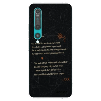 Picasee átlátszó szilikon tok az alábbi mobiltelefonokra Xiaomi Mi 10 - POET