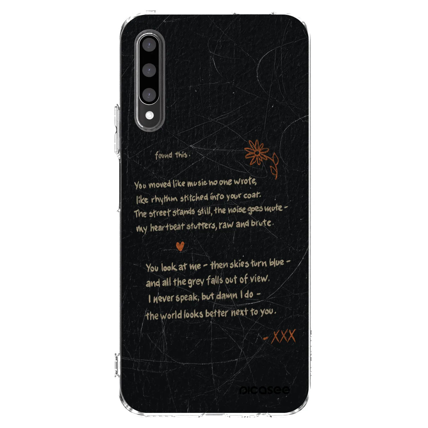 Picasee átlátszó szilikon tok az alábbi mobiltelefonokra Honor 9X Pro - POET