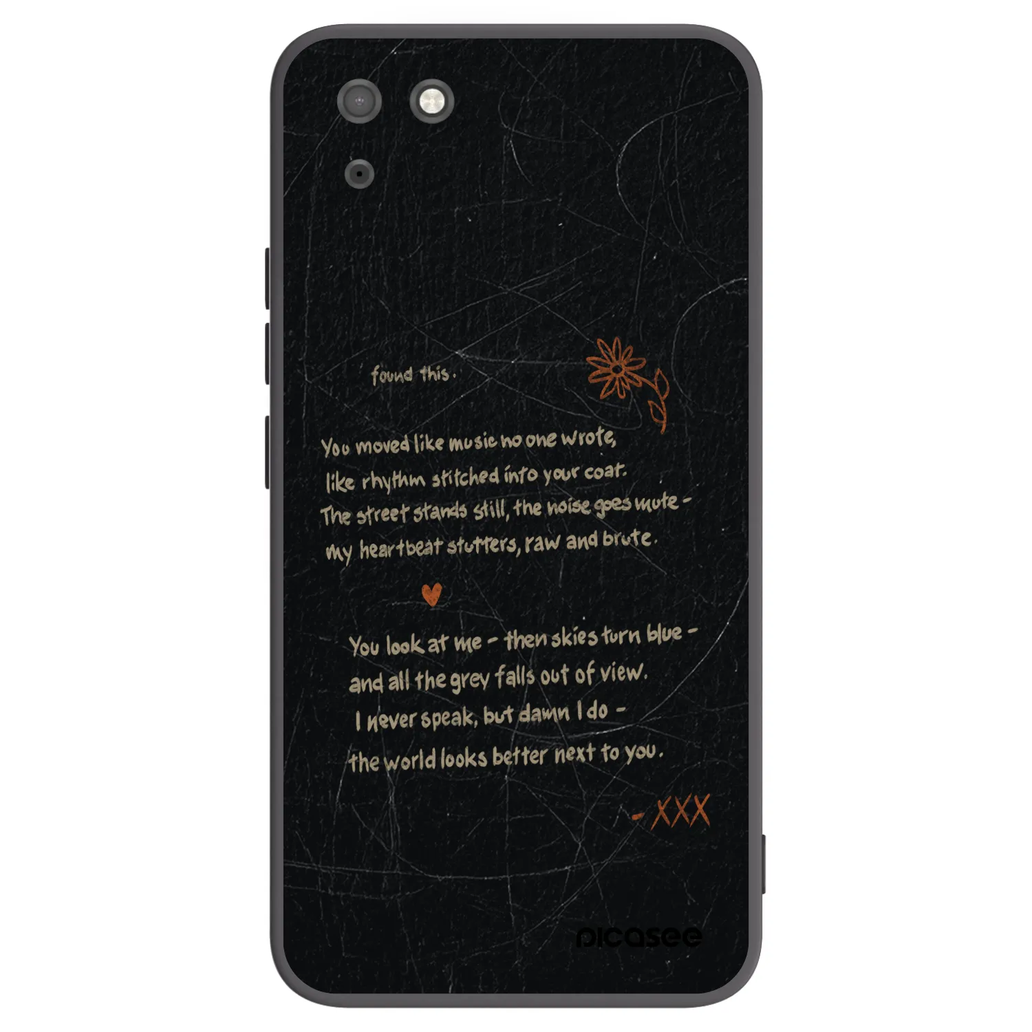 Picasee fekete szilikon tok az alábbi mobiltelefonokra Huawei Y5P - POET