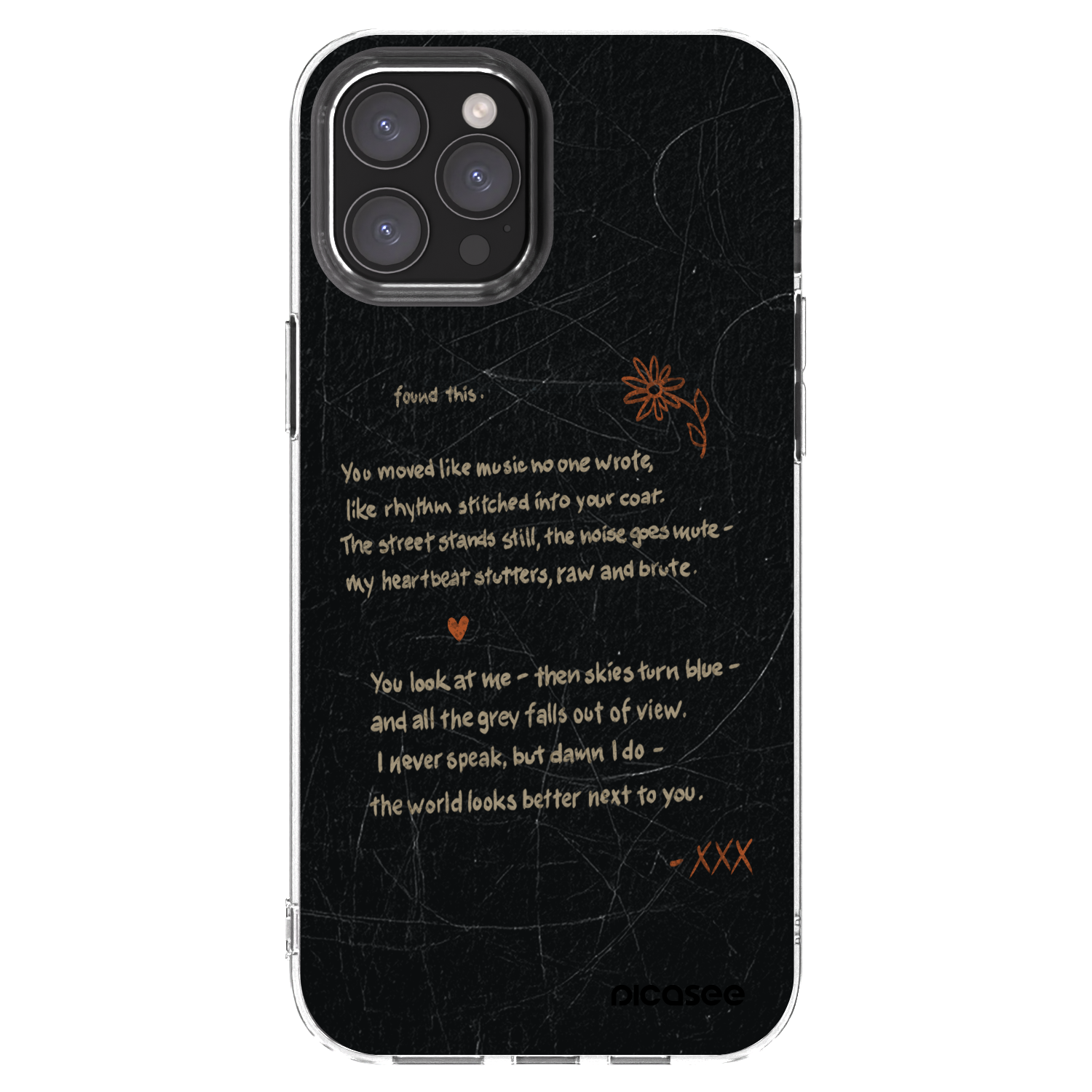 Picasee átlátszó szilikon tok az alábbi mobiltelefonokra Apple iPhone 12 Pro Max - POET