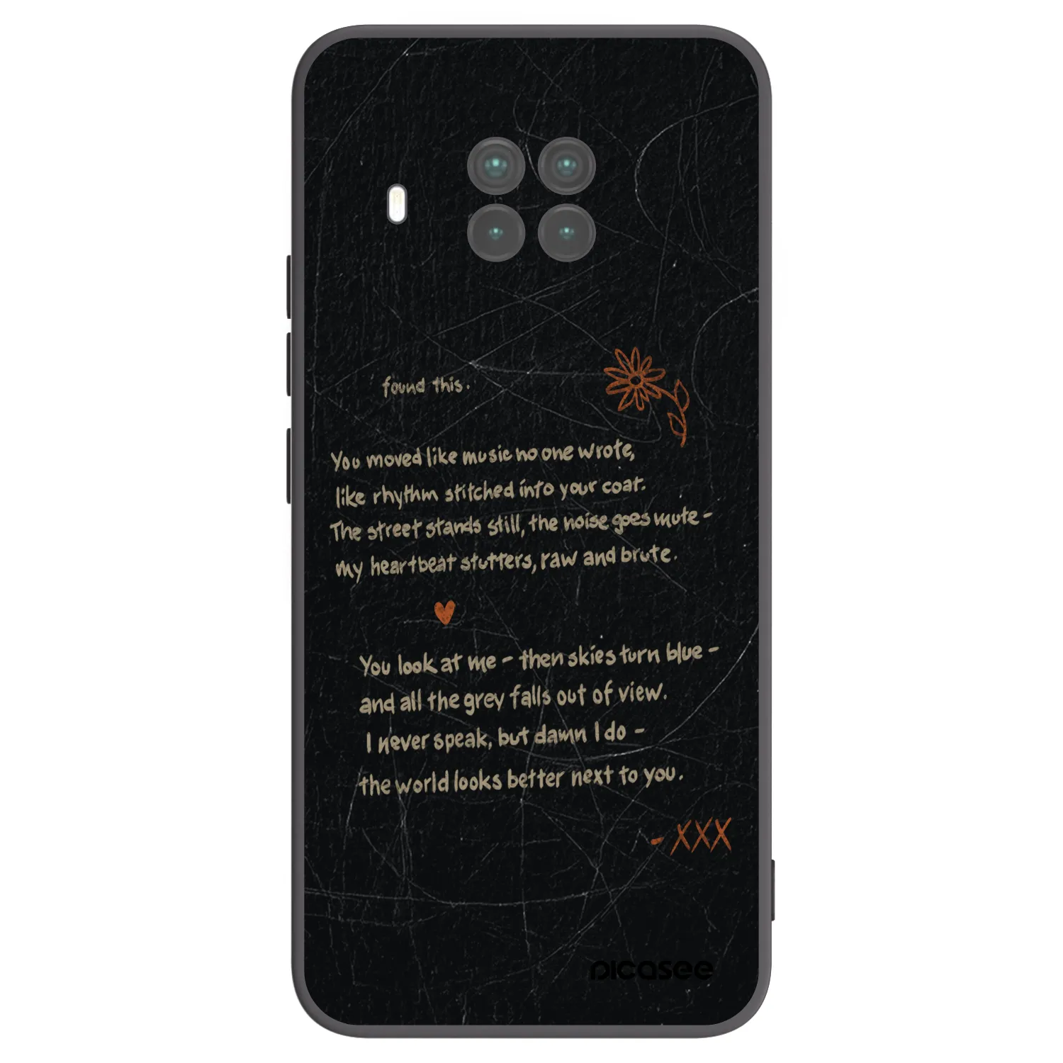 Picasee fekete szilikon tok az alábbi mobiltelefonokra Xiaomi Mi 10T Lite - POET