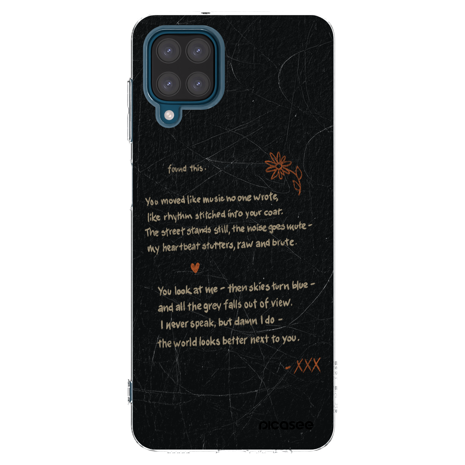 Picasee átlátszó szilikon tok az alábbi mobiltelefonokra Samsung Galaxy A12 A125F - POET