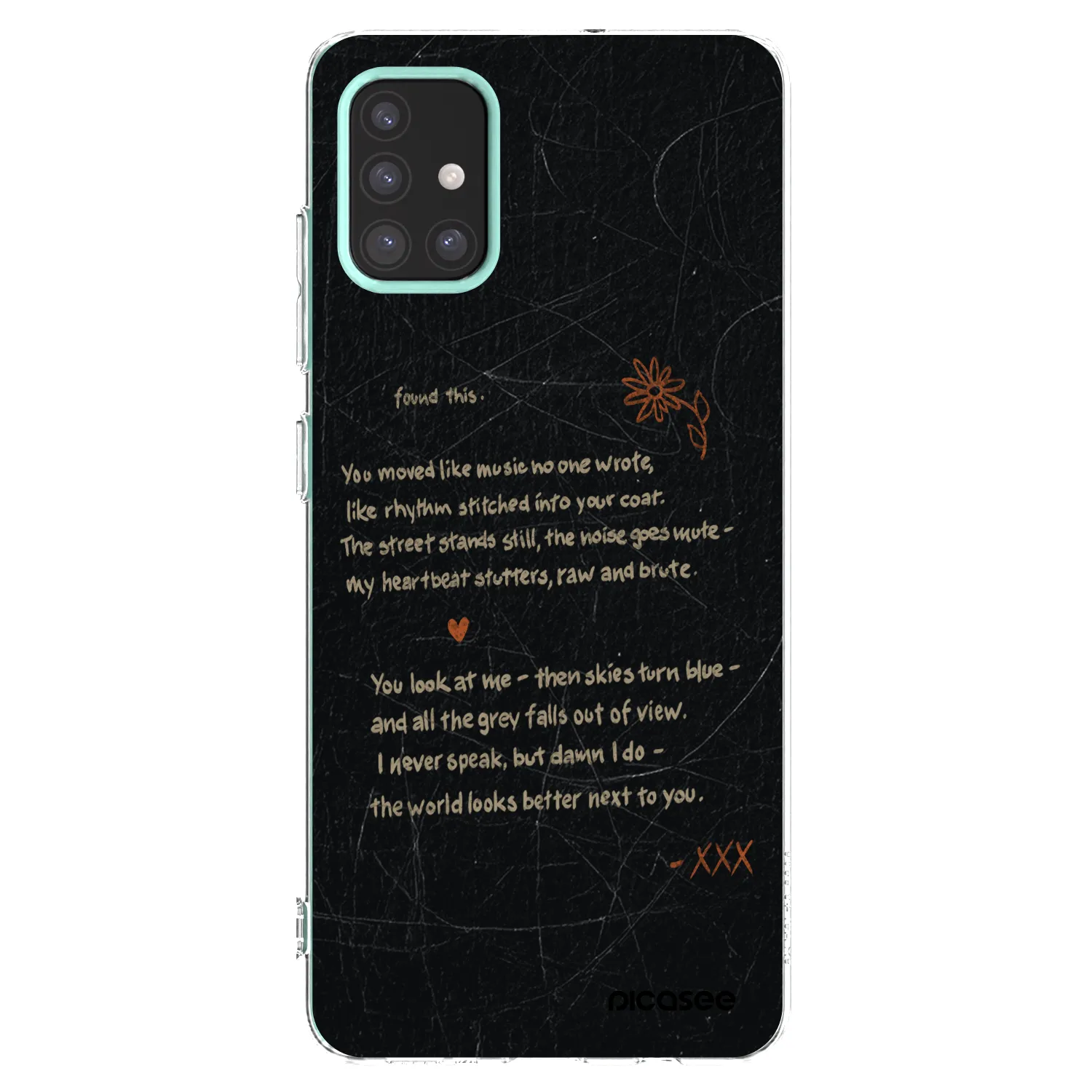 Picasee átlátszó szilikon tok az alábbi mobiltelefonokra Samsung Galaxy M31s - POET
