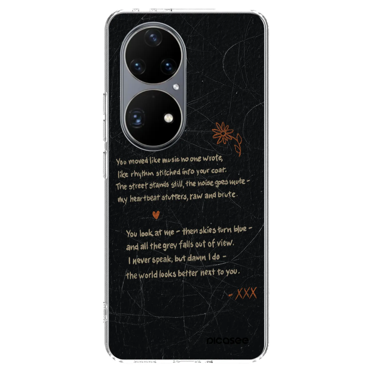 Picasee átlátszó szilikon tok az alábbi mobiltelefonokra Huawei P50 - POET