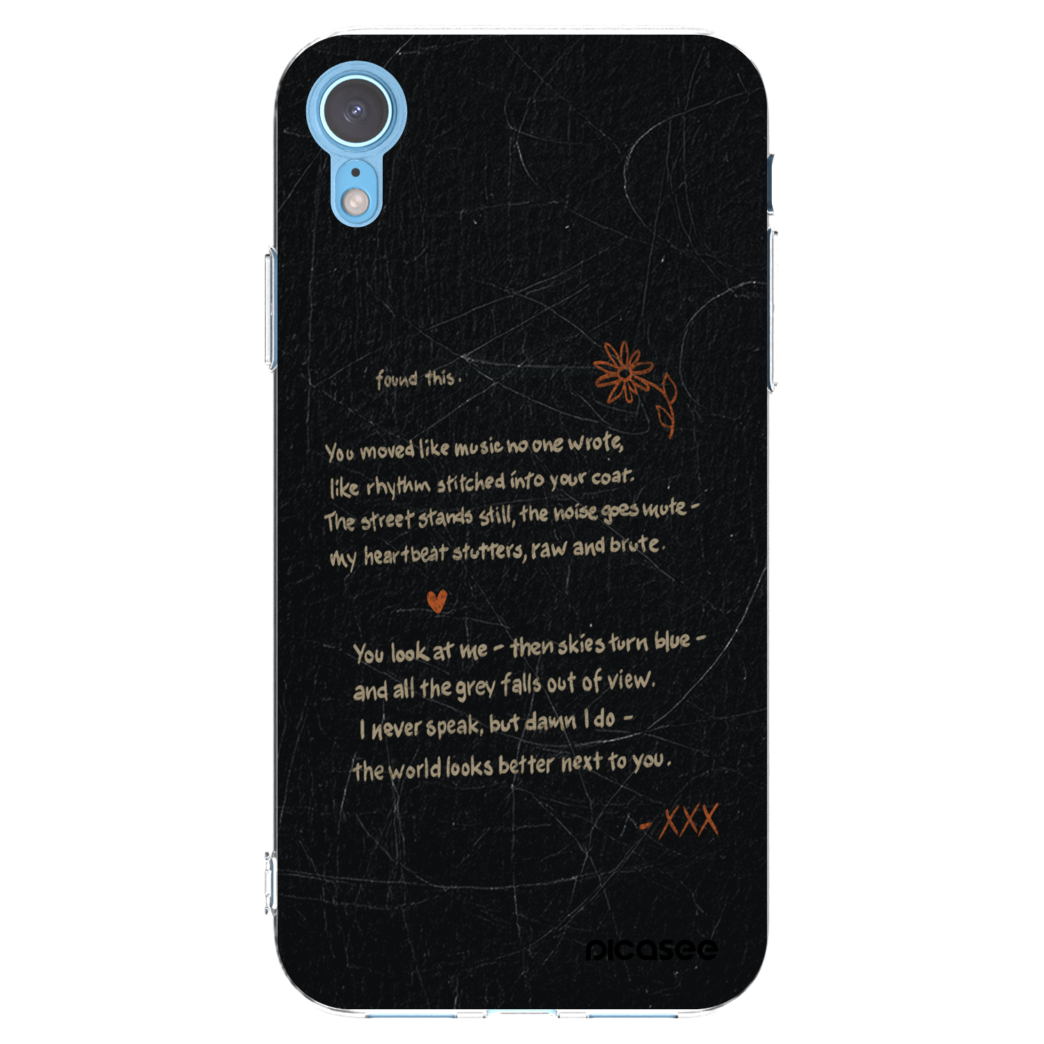 Picasee átlátszó szilikon tok az alábbi mobiltelefonokra Apple iPhone XR - POET