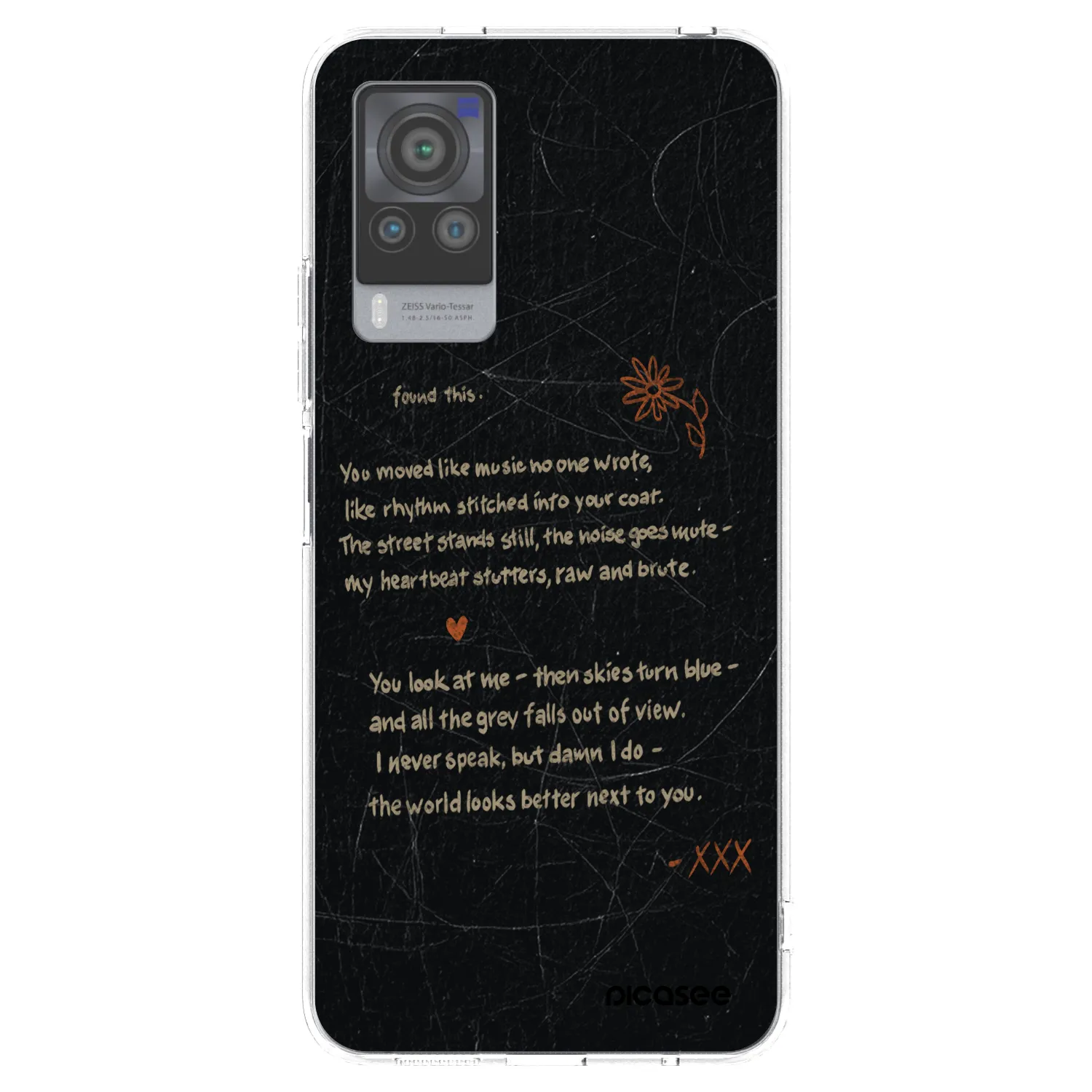 Picasee átlátszó szilikon tok az alábbi mobiltelefonokra Vivo X60 Pro 5G - POET