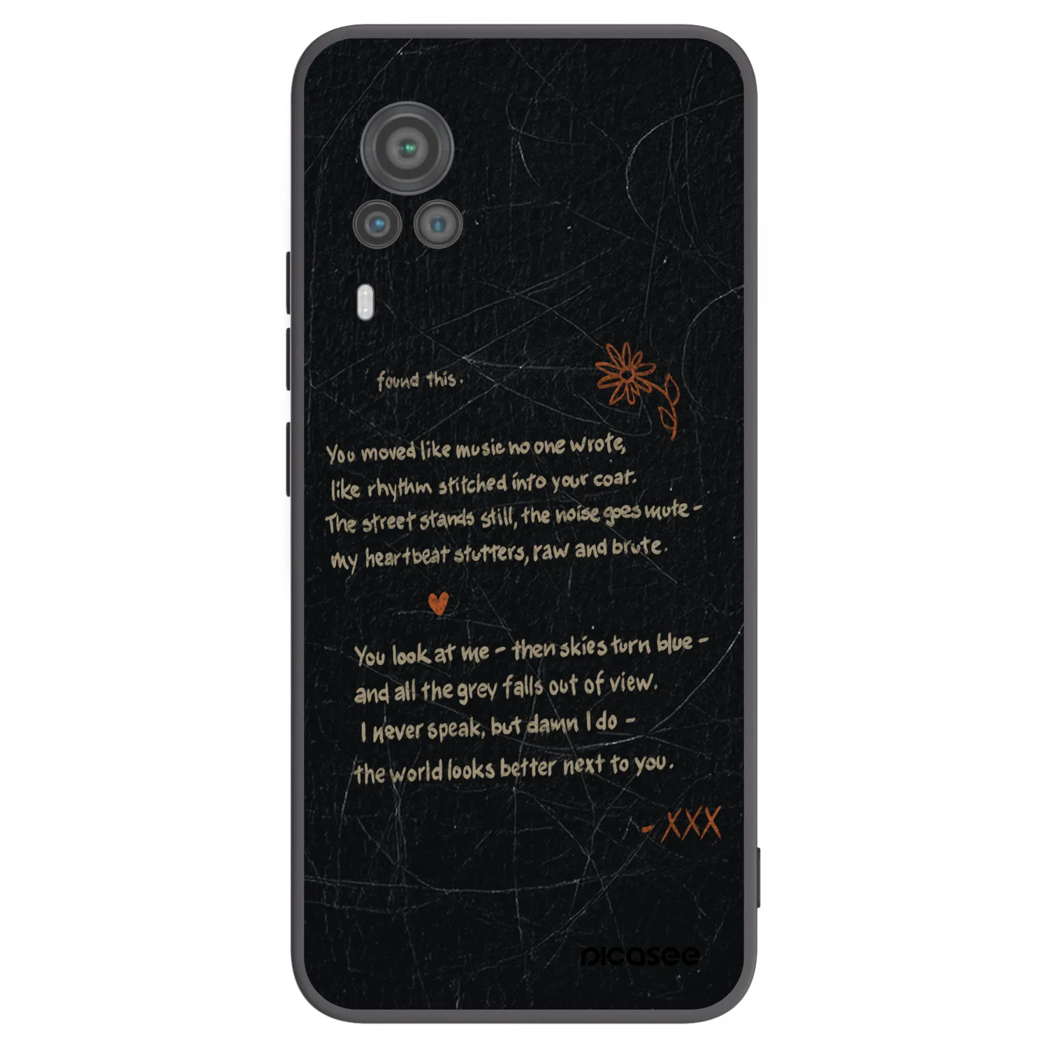 Picasee fekete szilikon tok az alábbi mobiltelefonokra Vivo X60 Pro 5G - POET