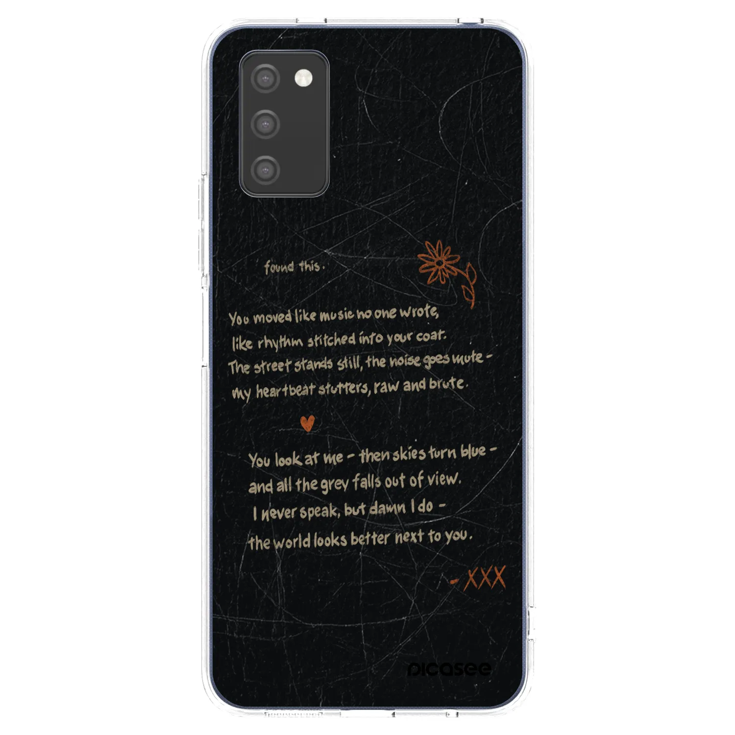 Picasee átlátszó szilikon tok az alábbi mobiltelefonokra Samsung Galaxy A03s A037G - POET