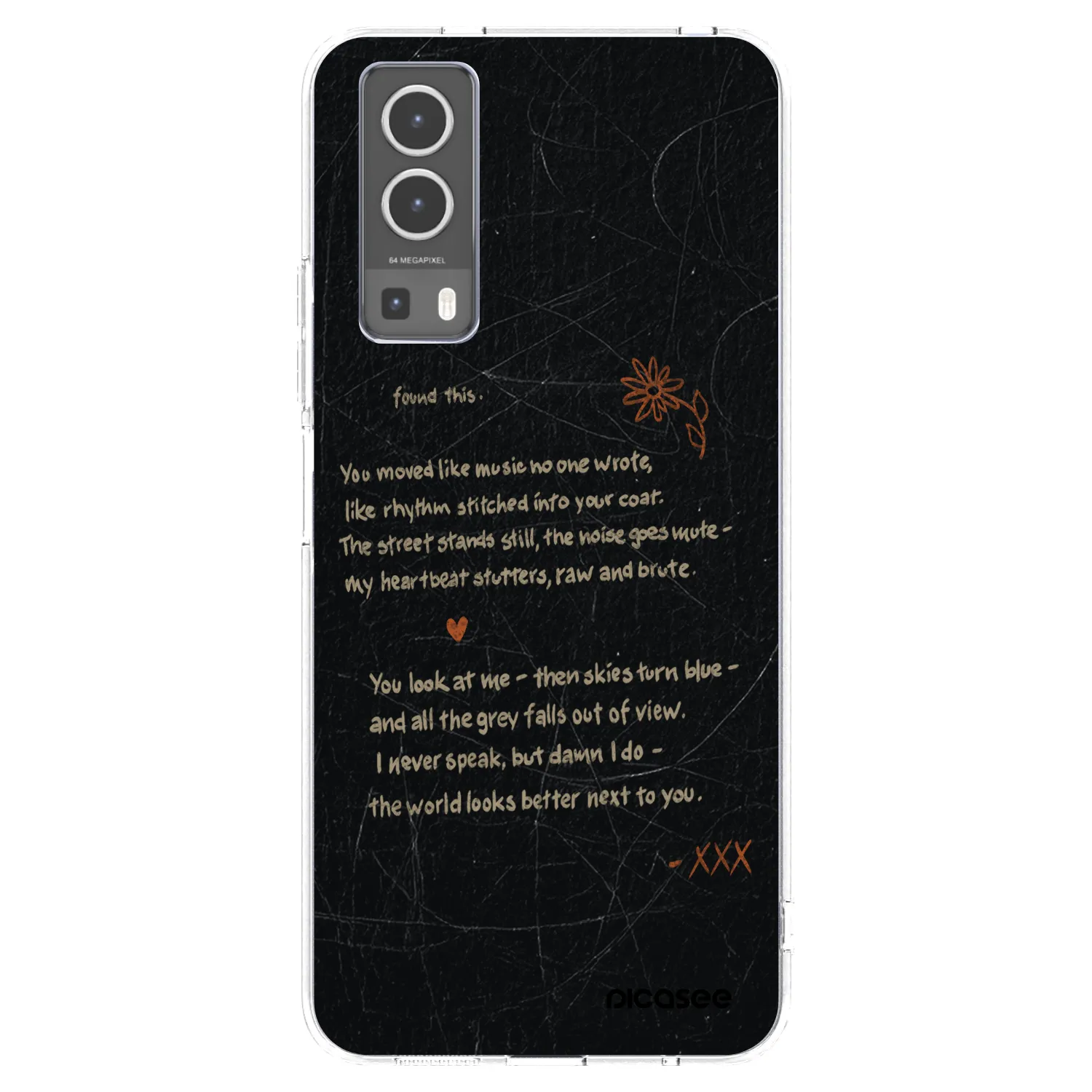Picasee átlátszó szilikon tok az alábbi mobiltelefonokra Vivo Y72 5G - POET