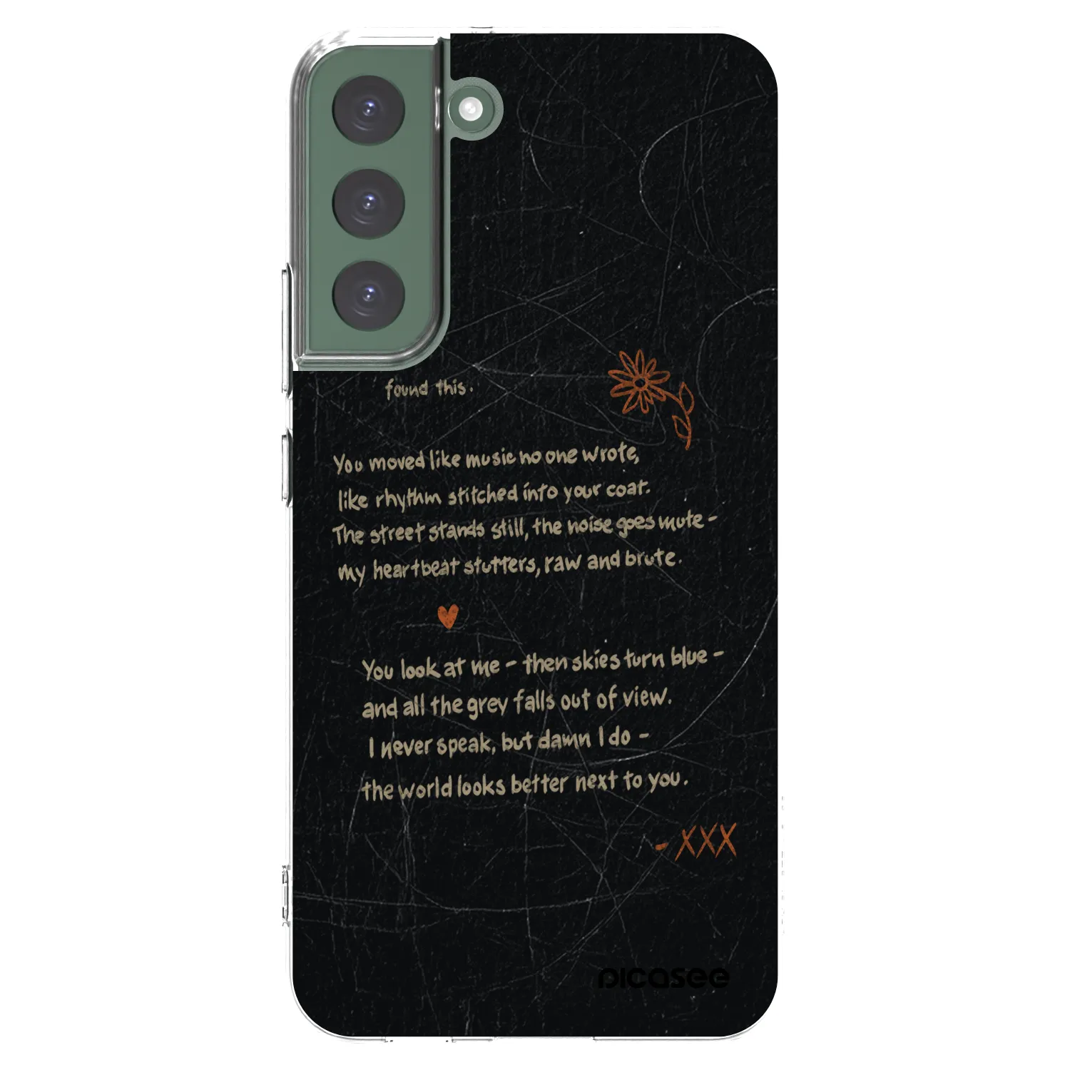 Picasee átlátszó szilikon tok az alábbi mobiltelefonokra Samsung Galaxy S22+ 5G - POET