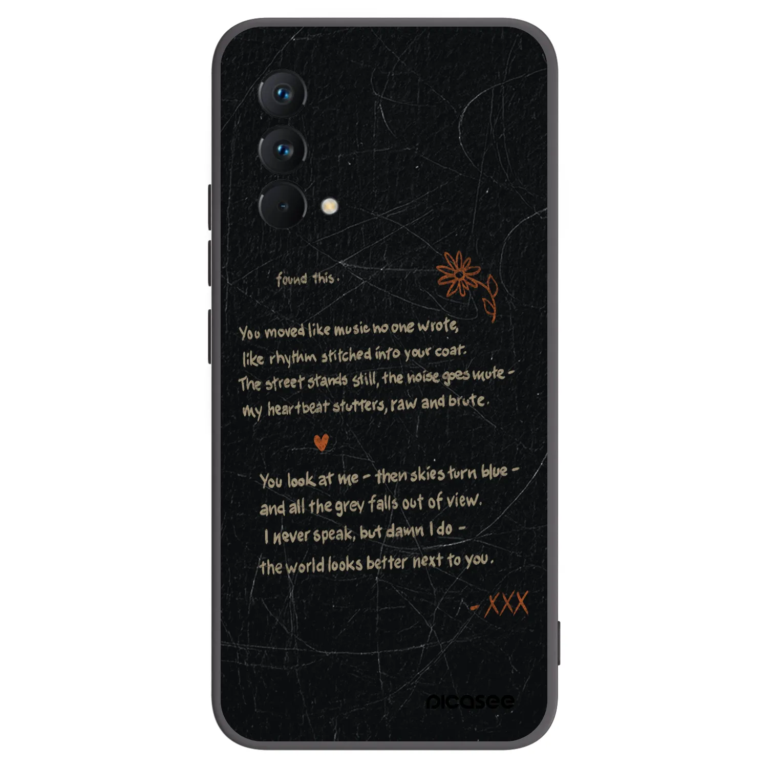 Picasee fekete szilikon tok az alábbi mobiltelefonokra Realme GT Master Edition 5G - POET