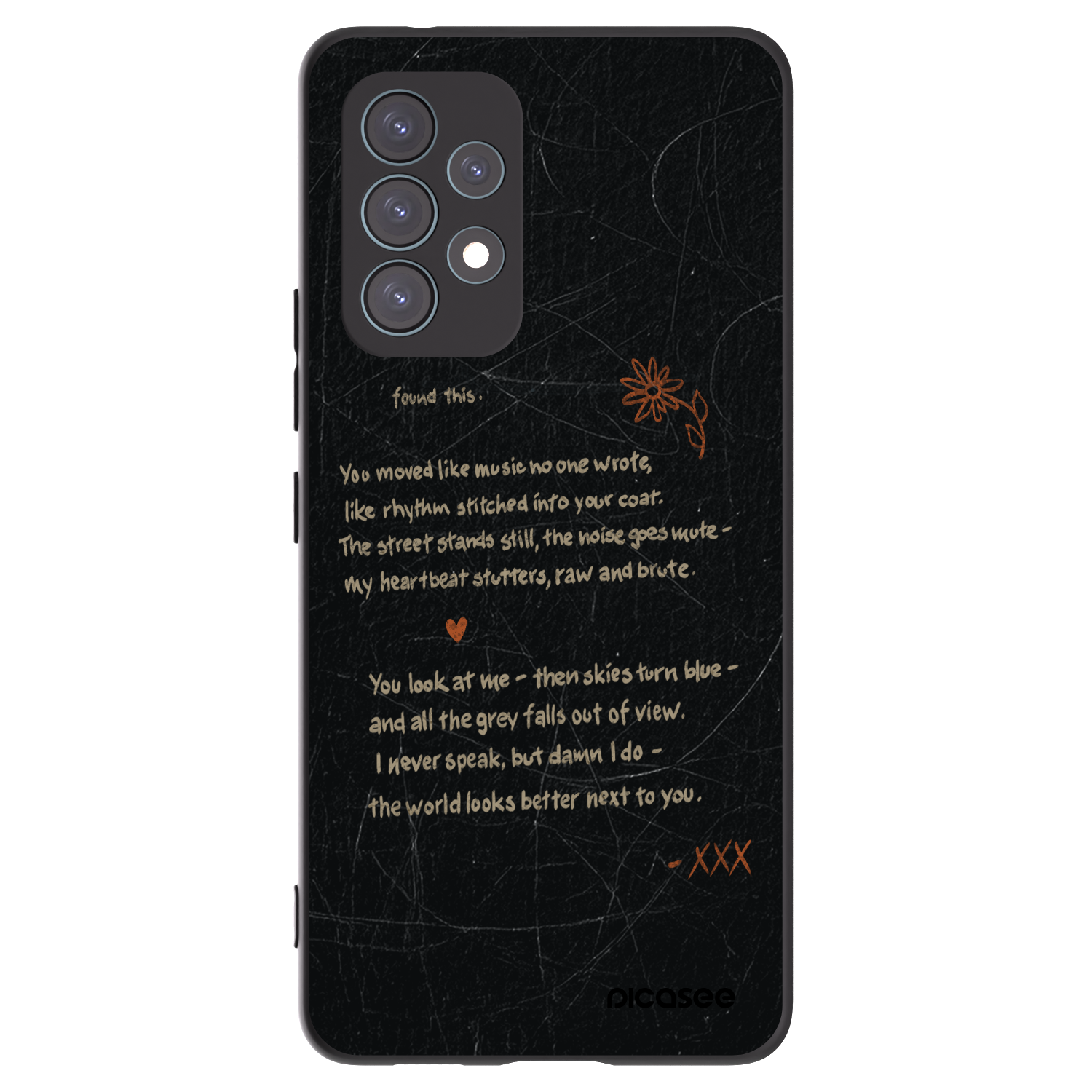 Picasee fekete szilikon tok az alábbi mobiltelefonokra Samsung Galaxy A53 5G A536 - POET