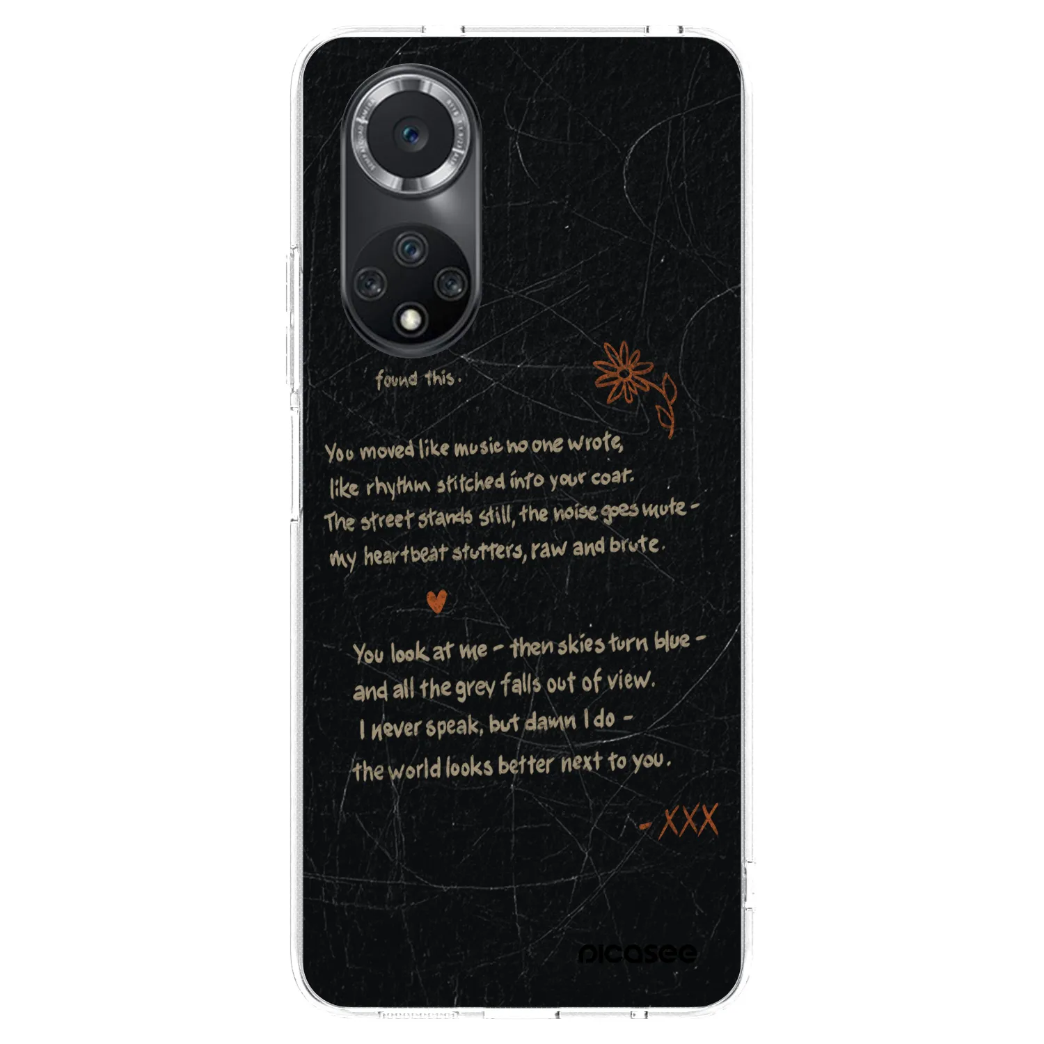 Picasee átlátszó szilikon tok az alábbi mobiltelefonokra Huawei Nova 9 SE - POET