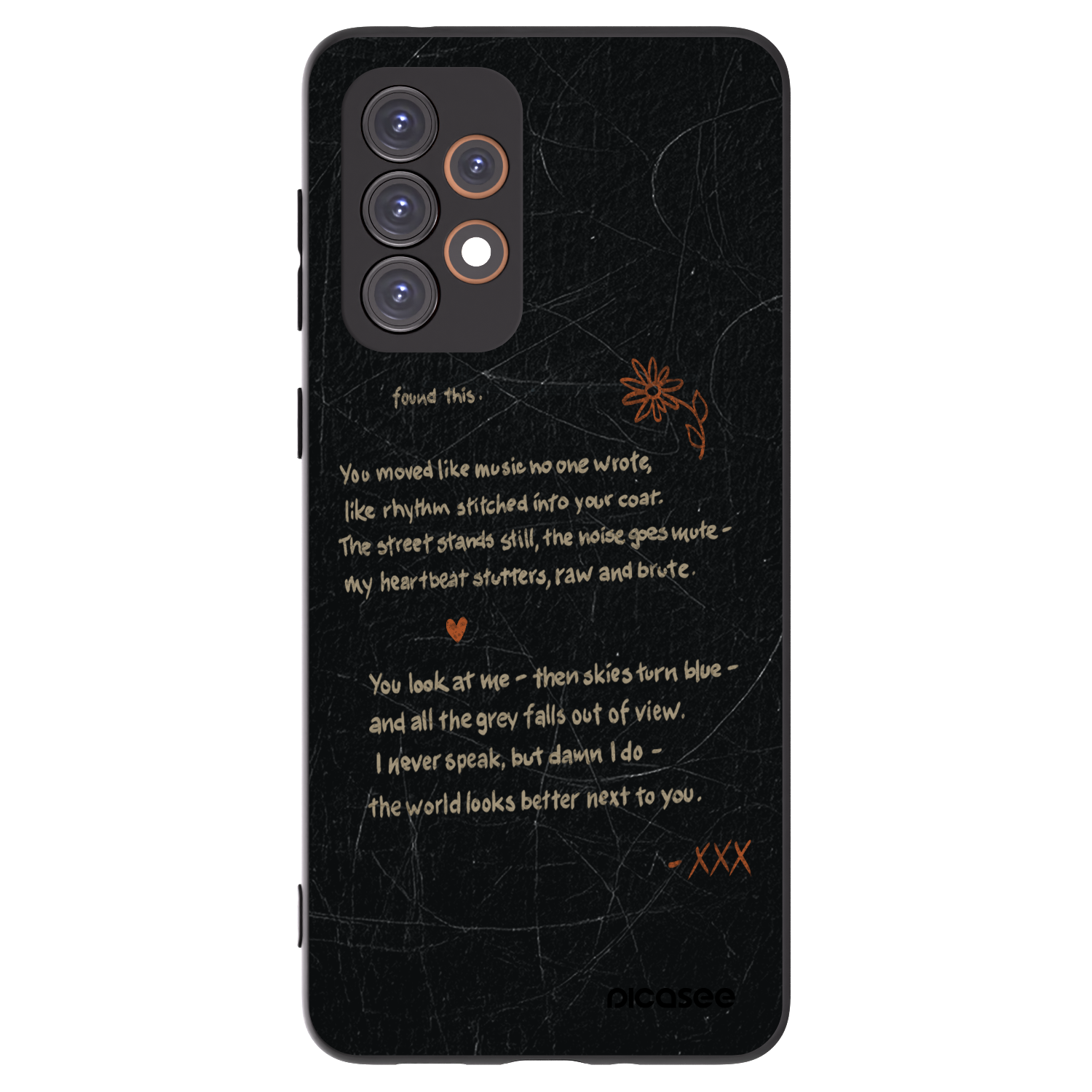Picasee fekete szilikon tok az alábbi mobiltelefonokra Samsung Galaxy A33 5G A336 - POET