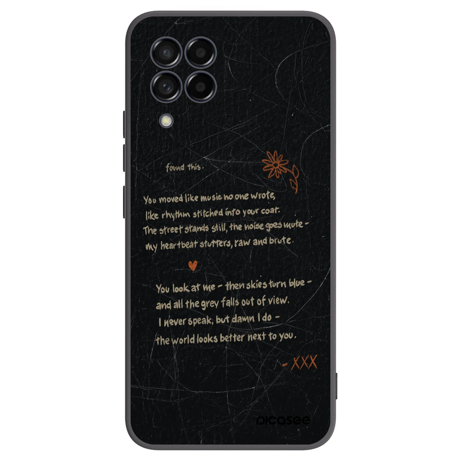 Picasee fekete szilikon tok az alábbi mobiltelefonokra Samsung Galaxy M53 5G - POET